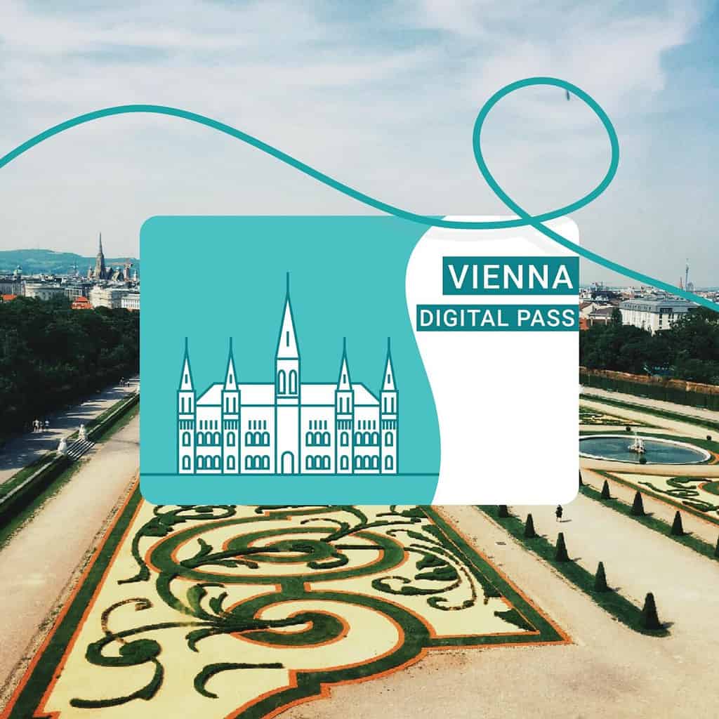 Vienna Digital Pass with city view and gardens